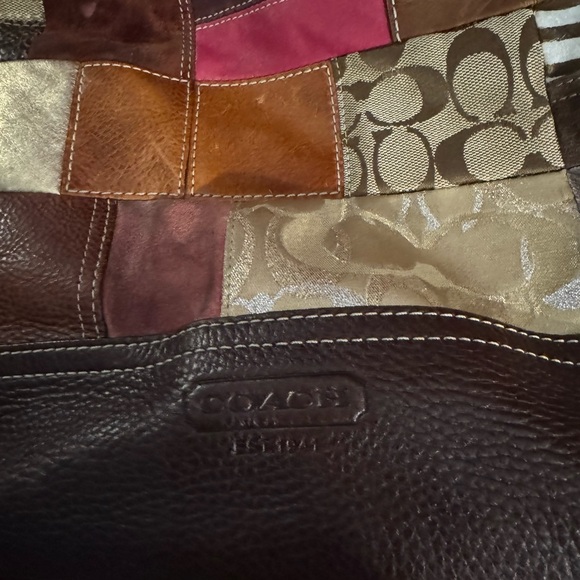 Coach Holiday Patchwork Bag #10434 - Picture 3 of 10